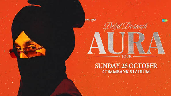 Punjabi Community Gears Up to Celebrate Diljit Dosanjh’s AURA Tour in Australia